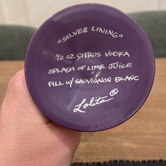 Lolita wine glass “Silver Lining” - Picture 4 of 4